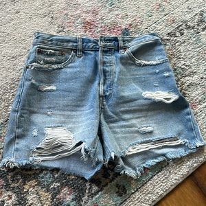 Distressed Abercrombie & Fitch Shorts